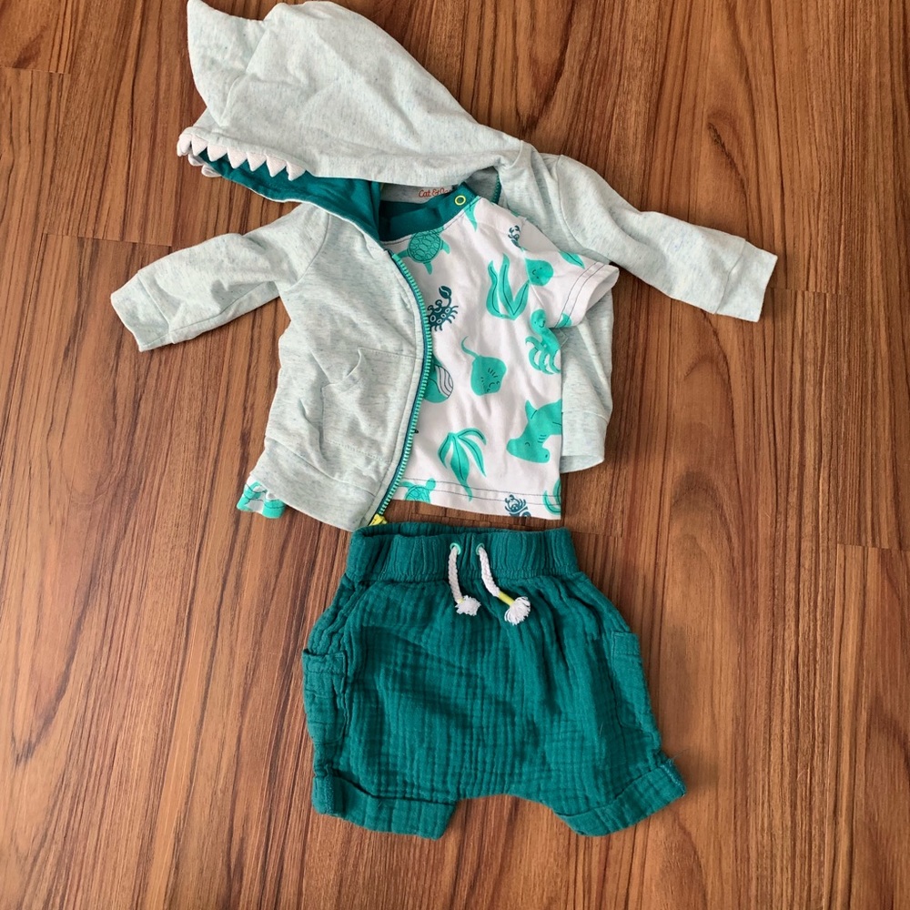 Baby shark outfit